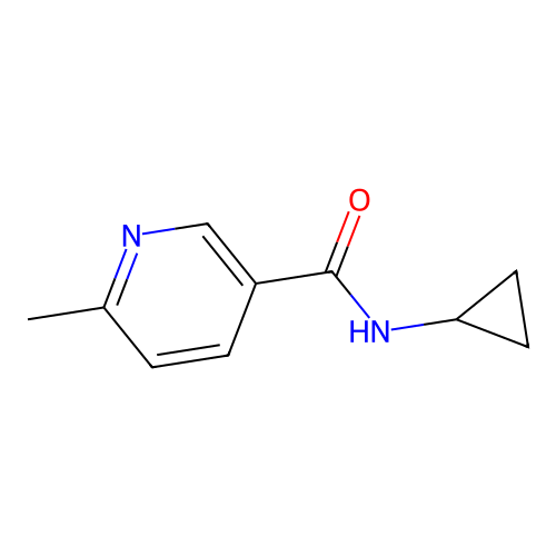 n-Cyclopropyl-6-methylnicotinamide structure