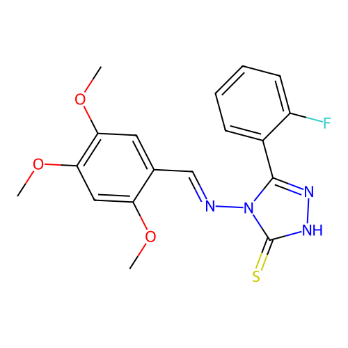 C18H17FN4O3S structure