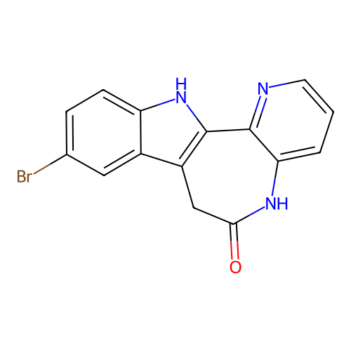 Azakenpaullone structure