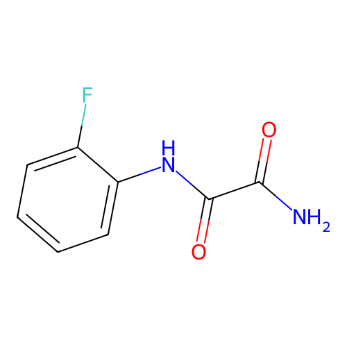 N-(2-fluorophenyl)ethanediamide structure