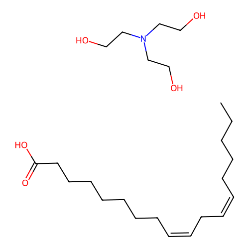 triethanolamine linoleate structure