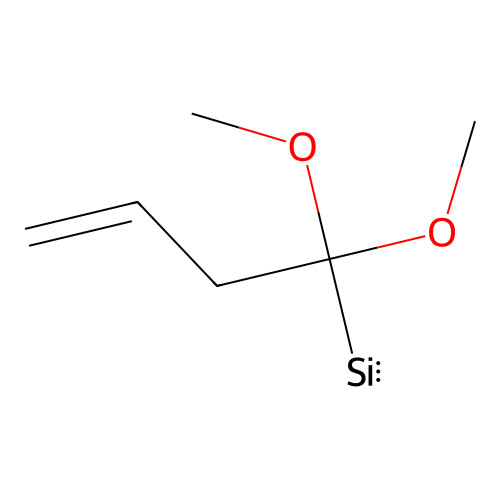 Allyldimethoxymethylsilane structure