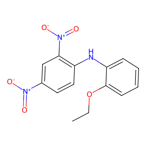 N-(2-Ethoxyphenyl)-2,4-dinitroaniline structure