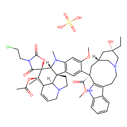 硫酸长春唑啶 structure