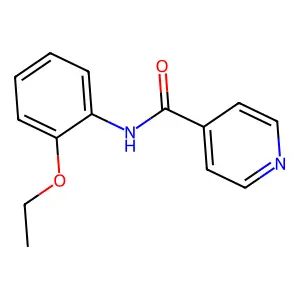 N-(2-ethoxyphenyl)pyridine-4-carboxamide structure