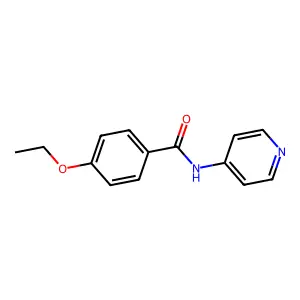 4-ethoxy-N-pyridin-4-ylbenzamide structure