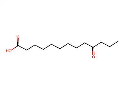 10-Oxotridecanoic acid structure