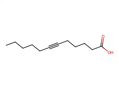 6-Dodecynoic acid structure