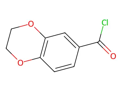 2,3-Dihydro-1,4-Benzodioxine-6-Carbonyl Chloride structure