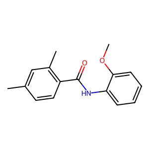 N-(2-methoxyphenyl)-2,4-dimethylbenzamide structure