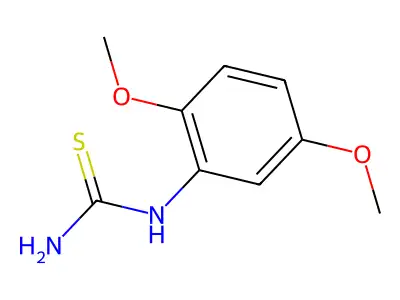 (2,5-Dimethoxyphenyl)thiourea structure