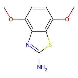4,7-Dimethoxy-1,3-benzothiazol-2-amine structure