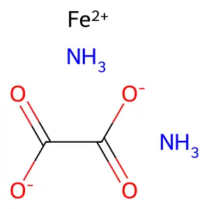 Iron, diammine(ethanedioato(2-)-O,O')-, (T-4)- structure