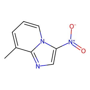 8-Methyl-3-nitroimidazo[1,2-a]pyridine structure
