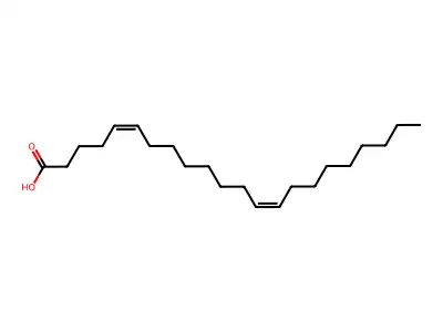 5,13-Docosadienoic acid, (5Z,13Z)- structure