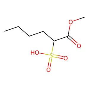 2-磺基己酸1-甲酯 structure