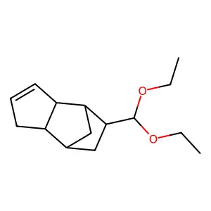 4,7-Methano-1H-indene, 5-(diethoxymethyl)-3a,4,5,6,7,7a-hexahydro- structure