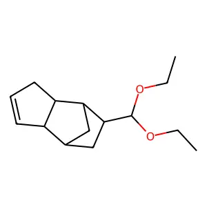4,7-Methano-1H-indene, 6-(diethoxymethyl)-3a,4,5,6,7,7a-hexahydro- structure