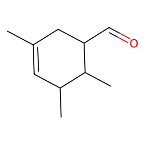 3,5,6-三甲基-3-环己烯-1-甲醛 structure