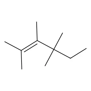 2-Hexene, 2,3,4,4-tetramethyl- structure