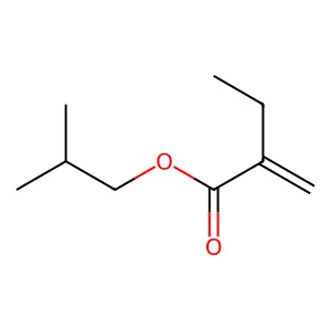 2-亚甲基丁酸2-甲基丙酯 structure