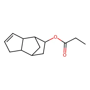 Hexahydro-4,7-methanoinden-5-yl propionate structure