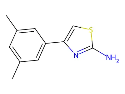 4-(3,5-Dimethylphenyl)-1,3-thiazol-2-amine structure