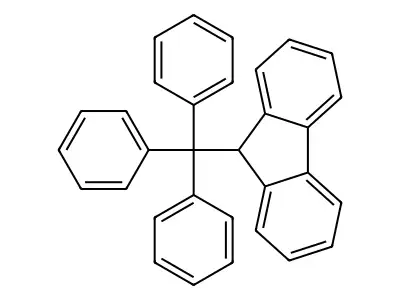 9-(Triphenylmethyl)-9H-fluorene structure