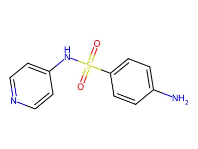 4-amino-N-pyridin-4-ylbenzenesulfonamide structure