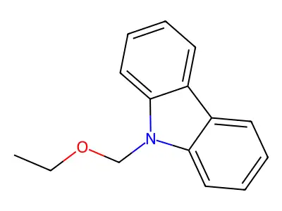 9H-Carbazole, 9-(ethoxymethyl)- structure