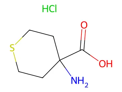 4-Aminothiane-4-carboxylic acid structure