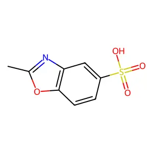 2-甲基-5-苯并噁唑磺酸 structure