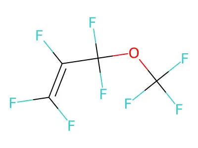 Octafluoro-3-methoxyprop-1-ene structure