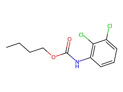 Butyl N-(2,3-dichlorophenyl)carbamate structure
