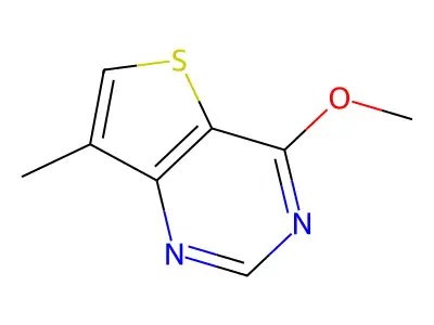 4-Methoxy-7-methylthieno[3,2-d]pyrimidine structure