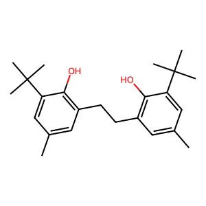 2,2'-Ethylenebis(4-methyl-6-t-butylphenol) structure
