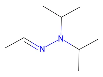 N-[(Z)-ethylideneamino]-N-propan-2-ylpropan-2-amine structure