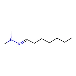 N-(Heptylideneamino)-N-methyl-methanamine structure