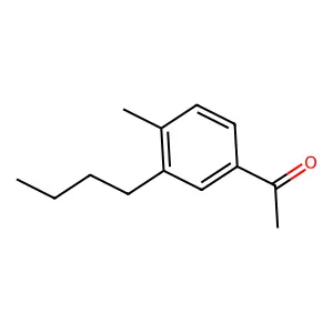 Ethanone, 1-(3-butyl-4-methylphenyl)- structure