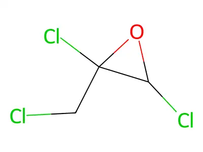1,2,3-Trichloropropane-2,3-oxide structure