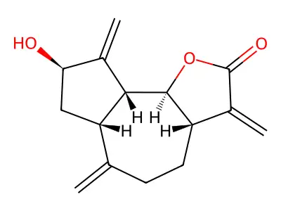 Isozaluzanin C structure
