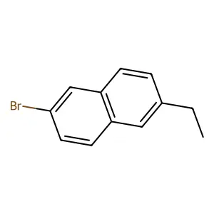 2-Bromo-6-ethylnaphthalene structure