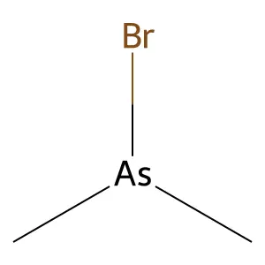 二甲基胂溴 structure