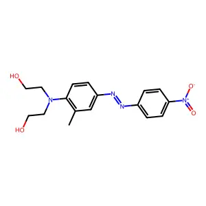 Ethanol, 2,2'-[[2-methyl-4-[(4-nitrophenyl)azo]phenyl]imino]bis- structure