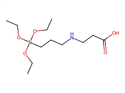 2-(3-三乙氧基硅丙基氨基)丙酸 structure