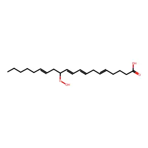12-氢过氧-5,8,10,14-二十碳四烯酸 structure