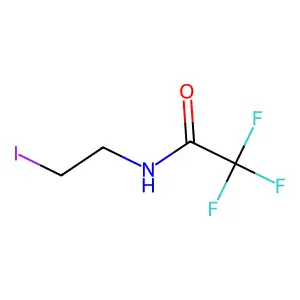 N-(2-Iodoethyl)trifluoroacetamide structure