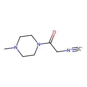 2-Isocyano-1-(4-methylpiperazin-1-yl)ethanone structure