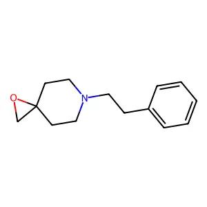 6-(2-Phenylethyl)-1-oxa-6-azaspiro[2.5]octane structure