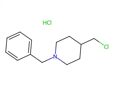 1-Benzyl-4-(chloromethyl)piperidine structure